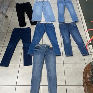 Girls Jean (9pieces) bundle size 10 & 12